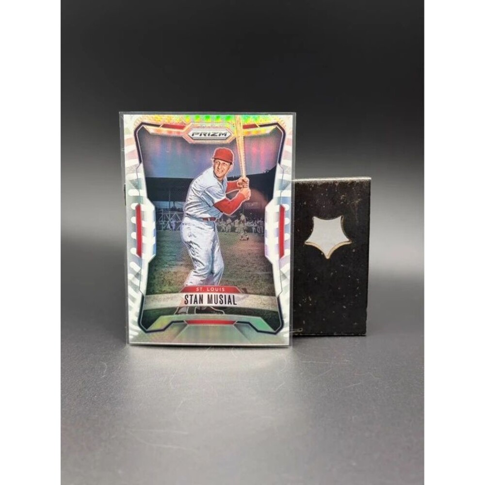 Stan Musial 2026 Panini Prizm Baseball Laces Parallel /125 - St. Louis Cardinals